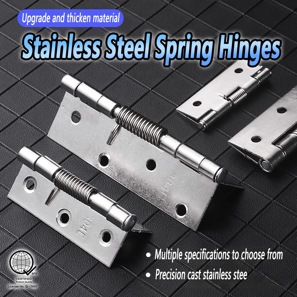 Stainless Steel Spring Hinges Door Closers Automatic Return Belt ...