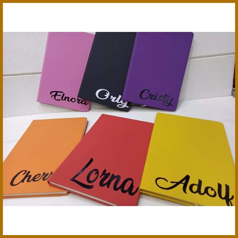 NOTEBOOK FREE NAME (STICKER) | Shopee Philippines