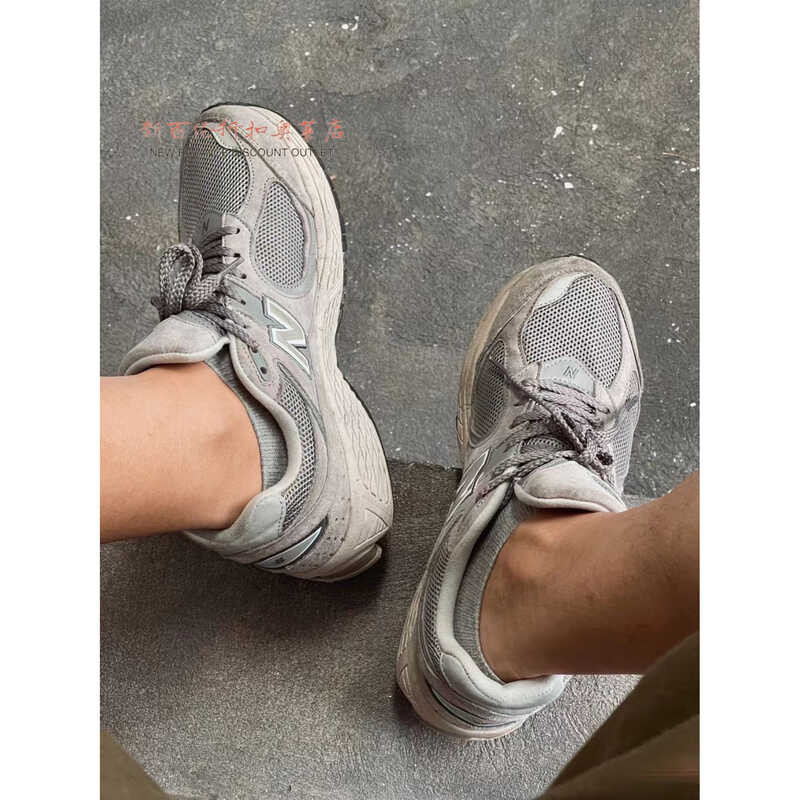 NB2002R Running Shoes NB American Yuanzu Grey Mesh Breathable Couple ...