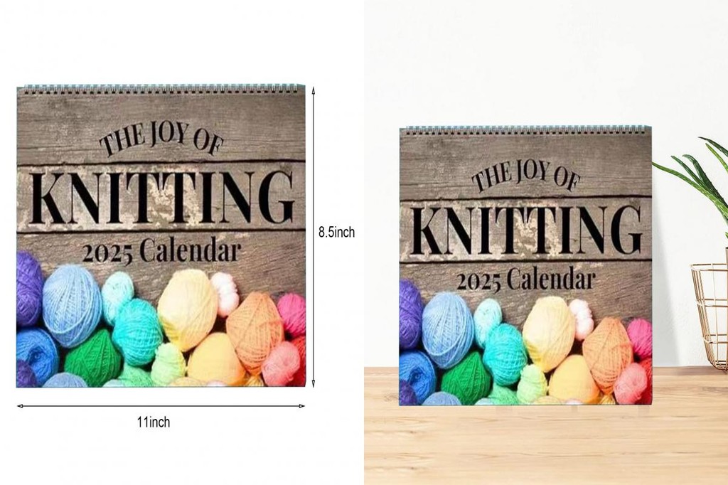 [TM] Knitting Inspiration Planner Monthly Knitting Organizer 2025