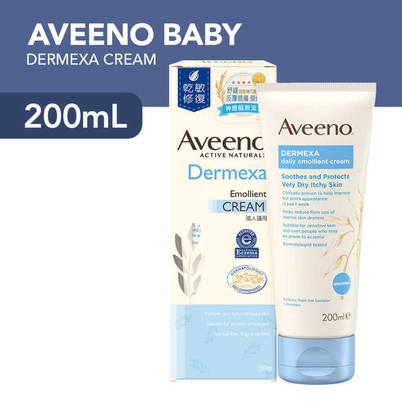 Aveeno Dermexa Body Cream 200Ml Mz-370 B88 | Shopee Philippines