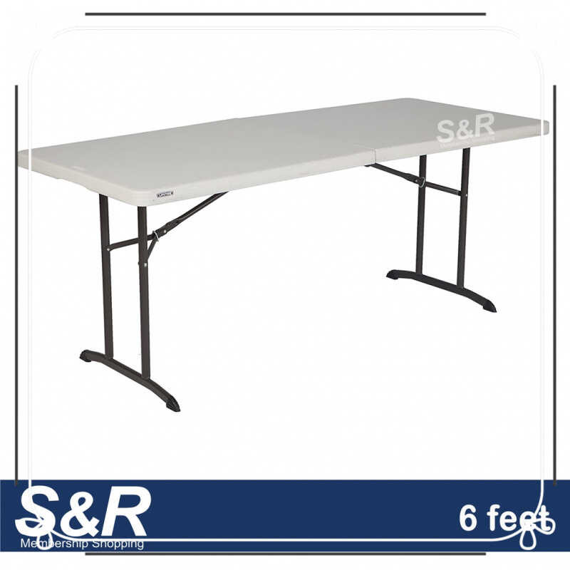 Lifetime Fold In Half Al Table 6Ft 1Pc e73 | Shopee Philippines