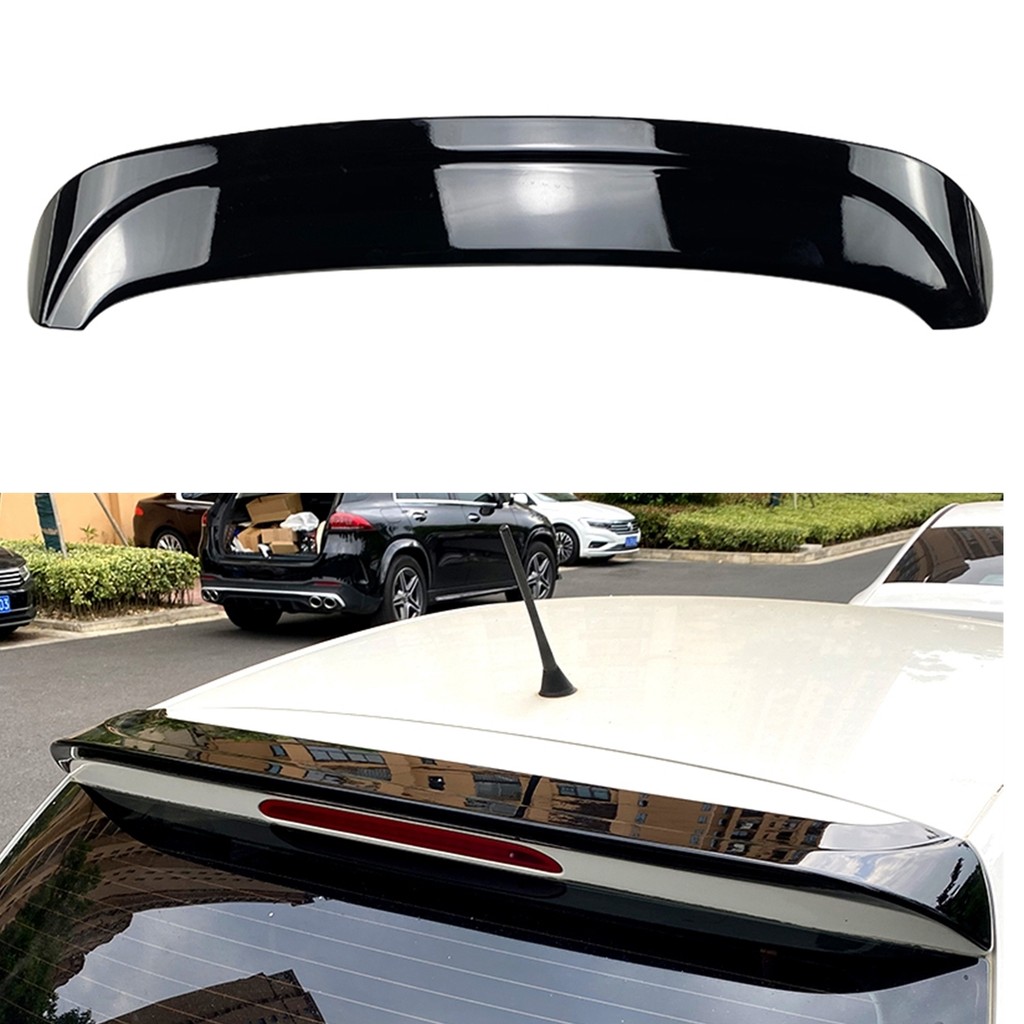 я For VW Polo 5 6R 6C 2009-2017 GTI Style Rear Roof Spoiler Wing Gloss ...