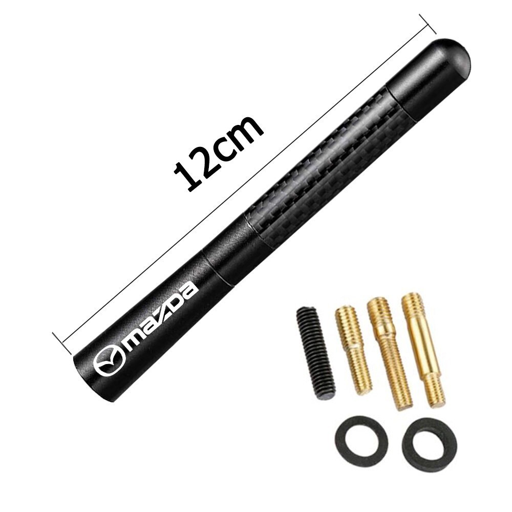 Roof Antenna Carbon Fiber Radio Antenna Suitable for Mazda 2 3 6 Atenza ...