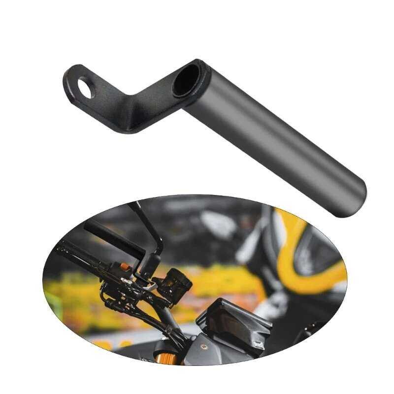 Universal ☽ Na Motorcycle Rear View Mirror Expander Holder Mount Stand ...