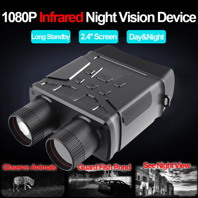 1080P Night Vision Device Binoculars Goggles Infrared Digital Hunting ...