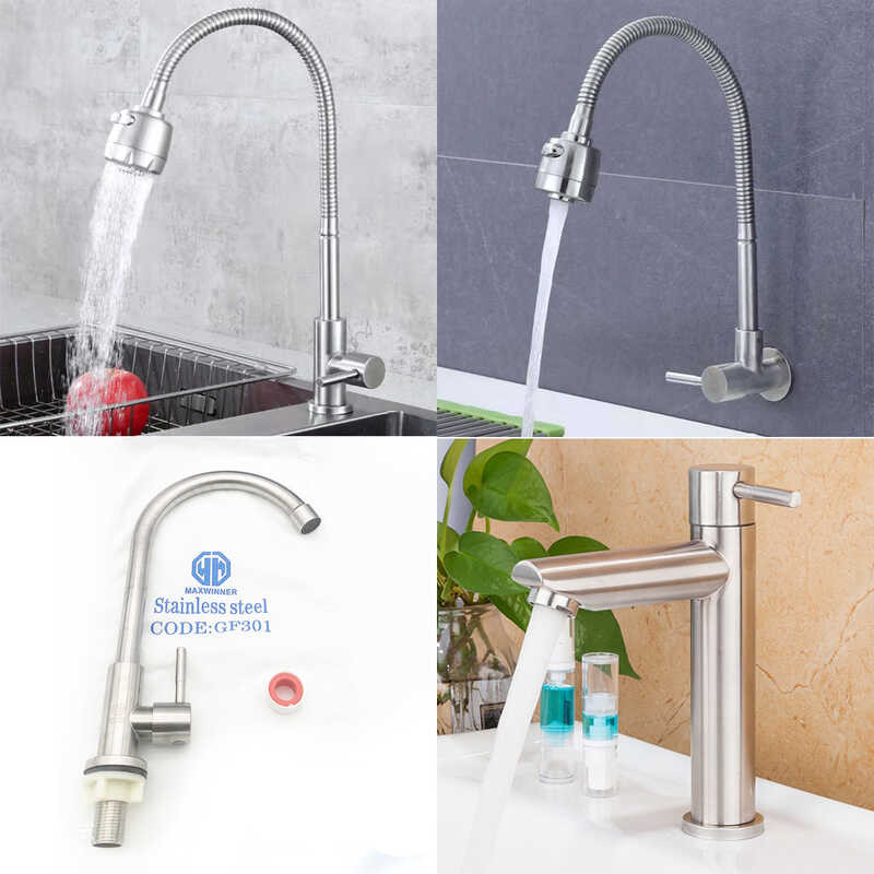 Stainless Steel Kitchen For Sink Gripo Sa Lababo High Quality Lavatory ...