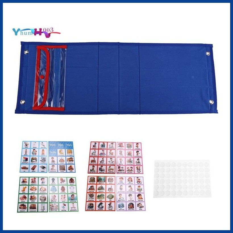 Visual Schedule for Kids Daily Routine Chart with 70 Cards Calendar ...