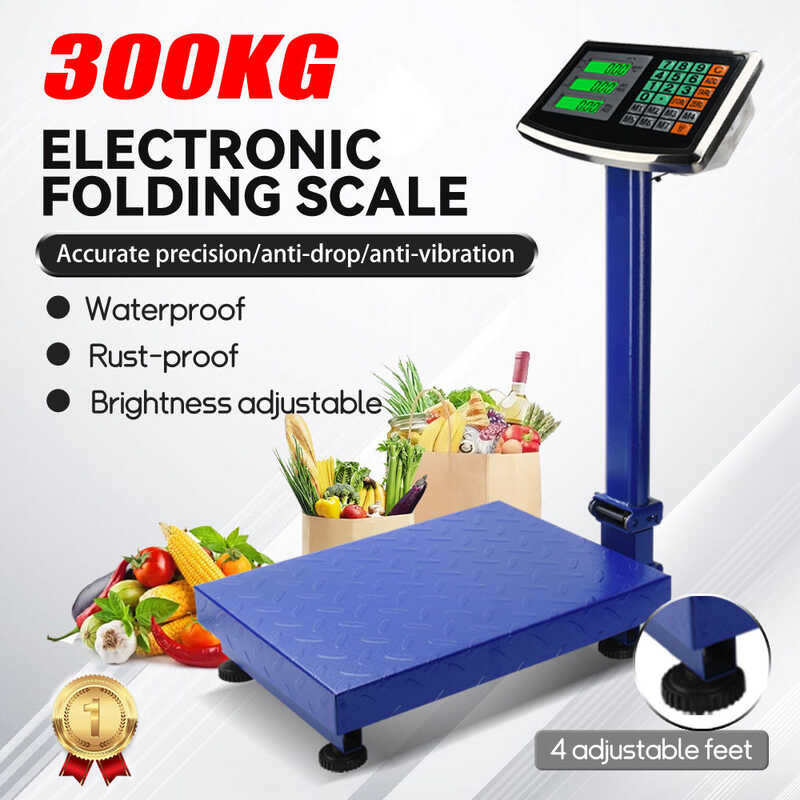 300Kg Rechargeable High Precision Digital Bench Scale Commercial ...