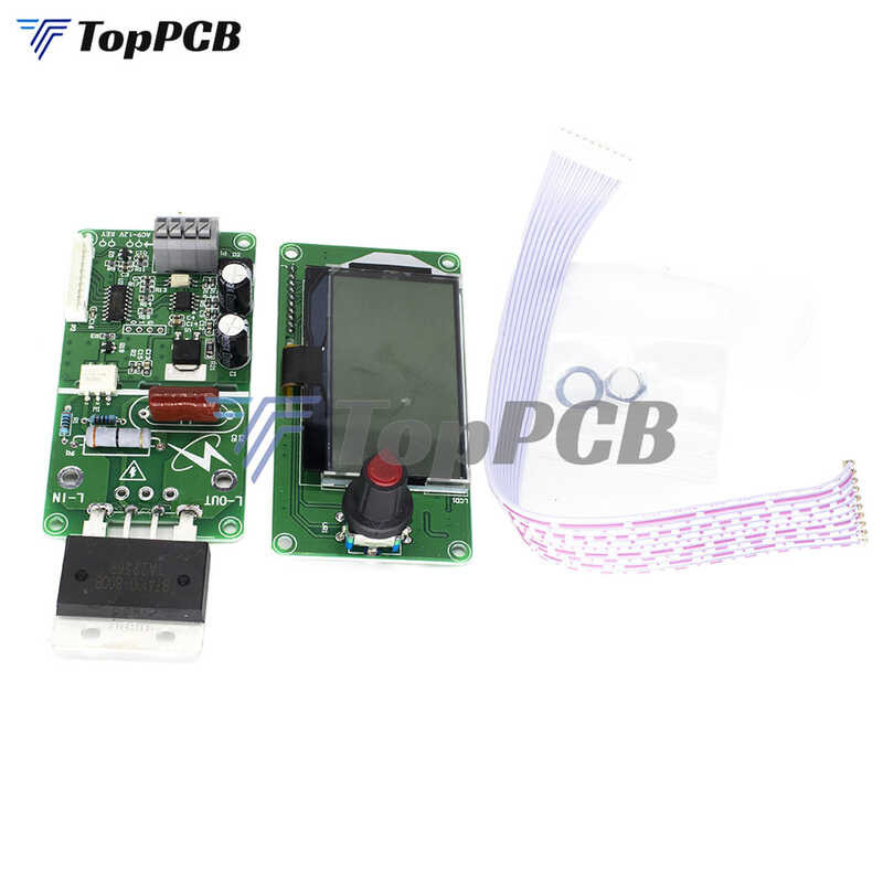 LCD 100A Digital Display Spot Welder Controller Board Dual Pulse ...