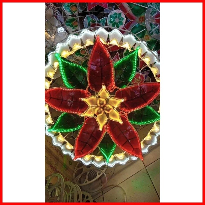 COD Christmas Led Light Parol Lantern Capiz parol size:20