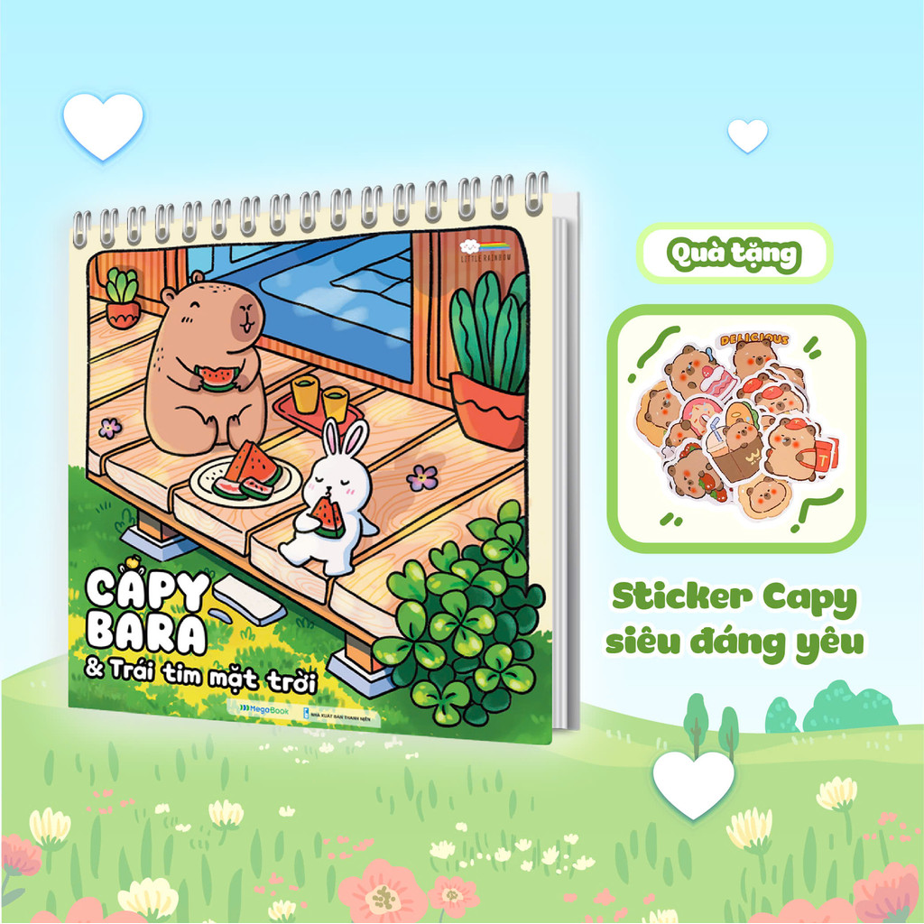 Capybara Coloring Book & Sun Heart | Shopee Philippines