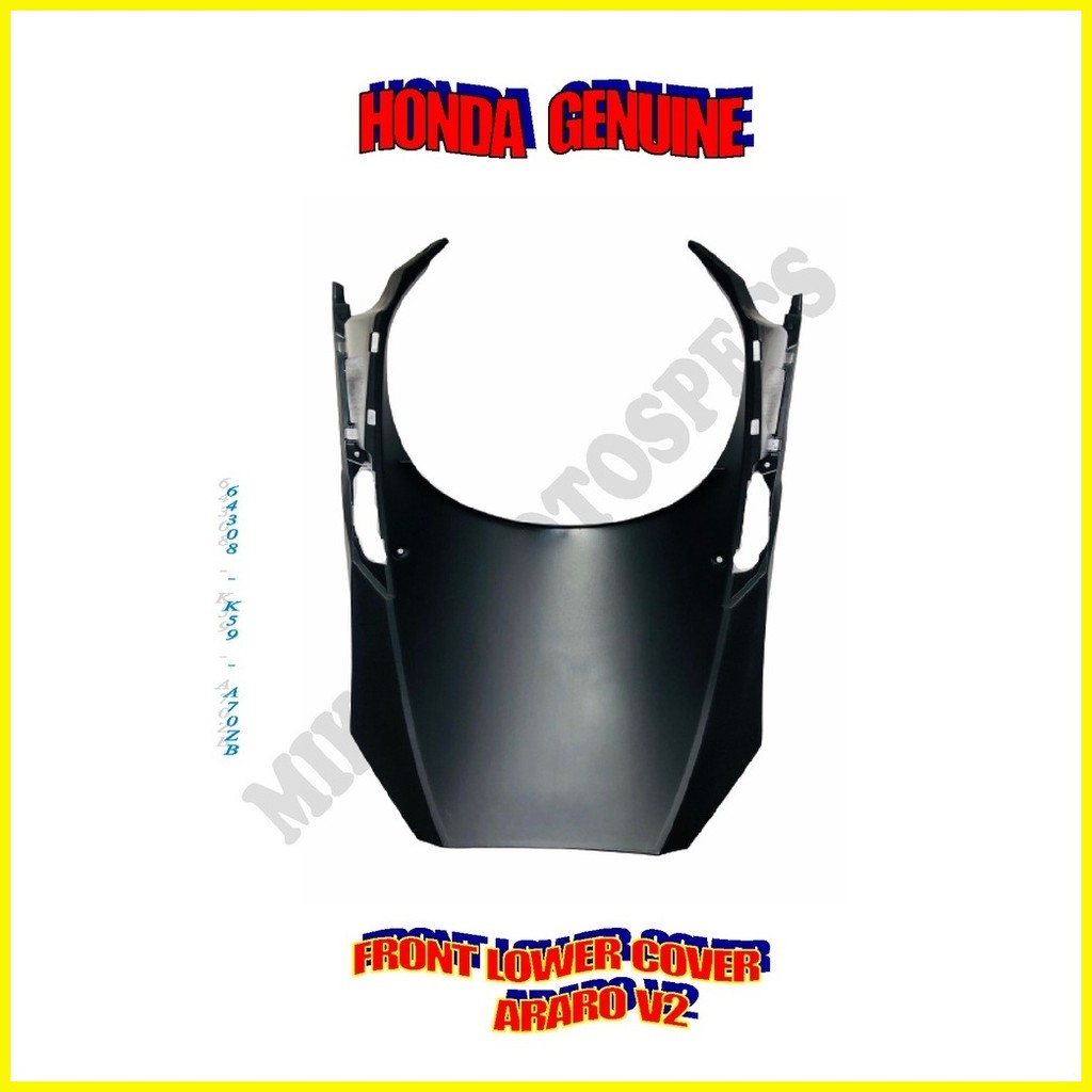 HONDA GENUINE FRONT LOWER COVER / ARARO FOR CLICK VERSION 1 & VERSION 2 ...