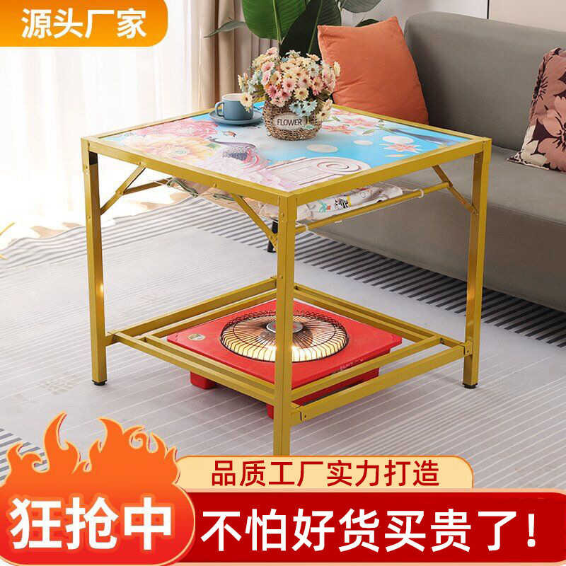 Isang Kumpletong Set Ng Nakatiklop Home Grill Table, Parisukat Na Hugis ...
