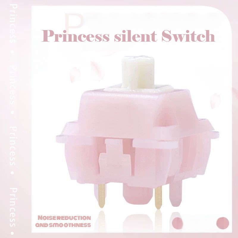 MMD 10 Pcs Princess Silent Switch 5 Pin Personalized Customized ...