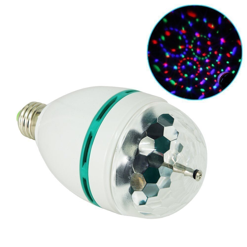 Disco Bulb Lamp Auto Rotating Stage Dancing Light | Shopee Philippines