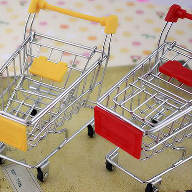 New Mini Shopping Carts Creative Handcart Kids Craft Toy Utility Cart ...