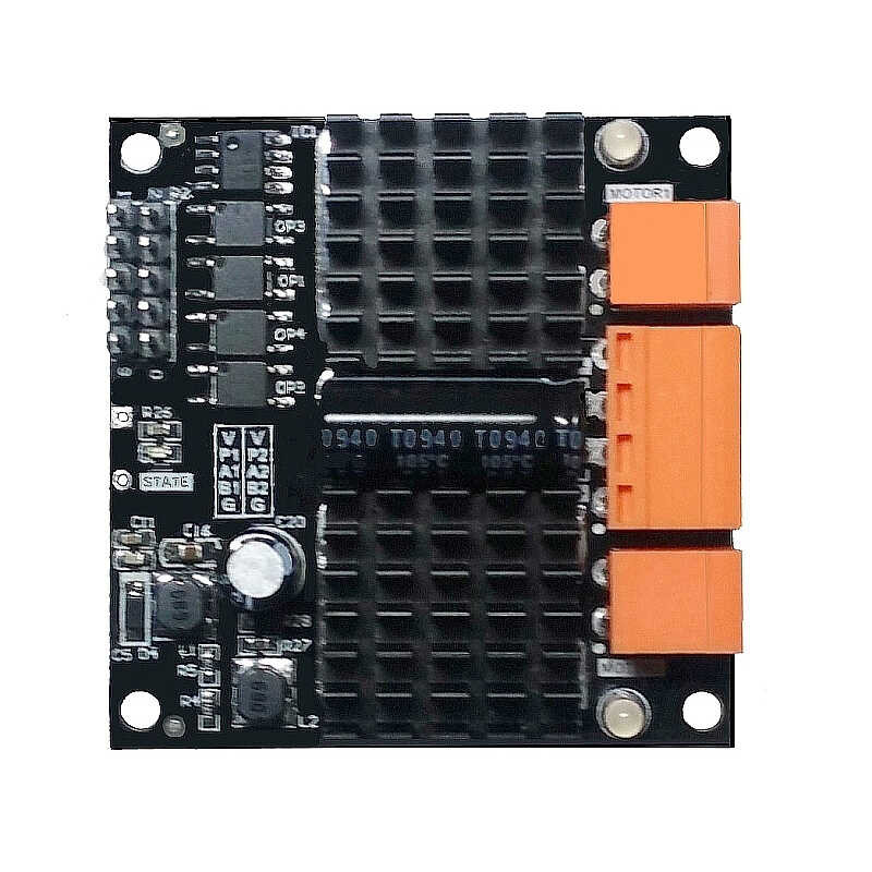 24v 12V 12A Dual Driver Board 7-24V DC Brushed Motor High Power Drive ...