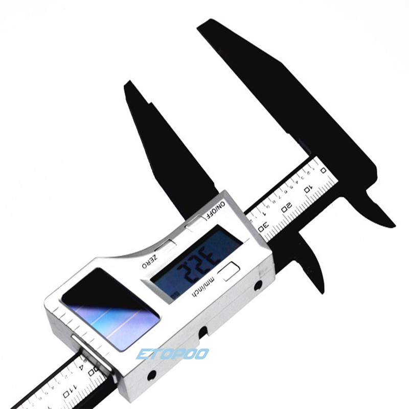 Bf 200Mm 3 8Inch Long Jaw Fiber Solar Digital Caliper Solar Vernier ...