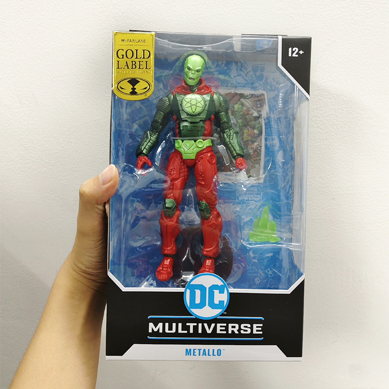 Mcfarlane Dc Multiverse Metallo Gold Label 18cm Action Figure Garage ...