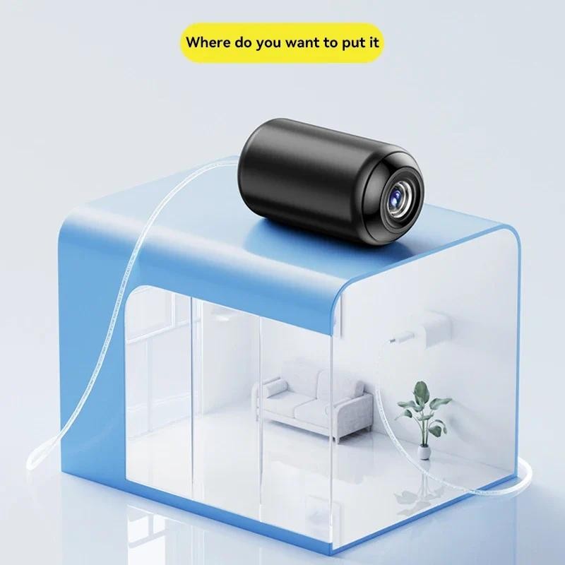 Mini Wireless Camera 1080p HD Wifi Indoor Home Night Vision Monitoring ...