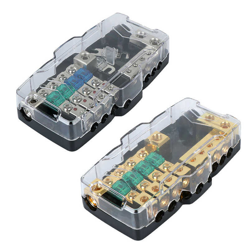 For Multi-Functional RV Camper Distribution Fuses Box Block 12V-24V LED ...