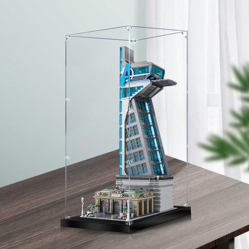 Tt Magkasya Para Sa LEGO Building Block 76166 Avengers Tower Display ...