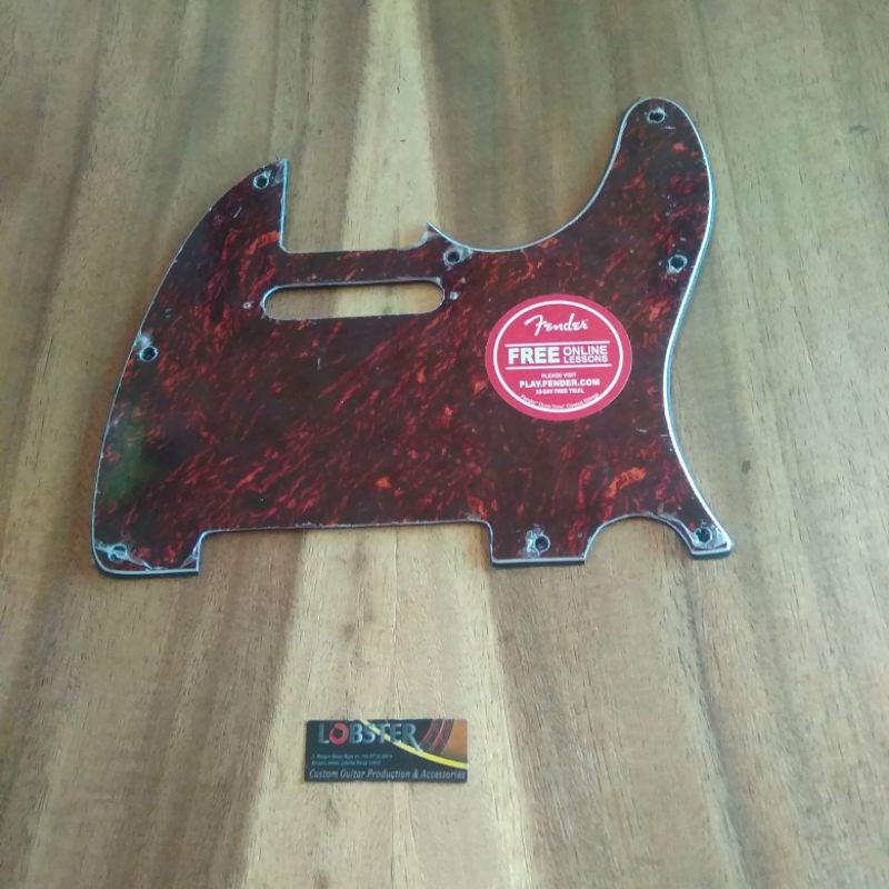 Pickguard Greasy Groove Per Stratocaster HH - Grafica Luna Mojo - Fatto In Canada