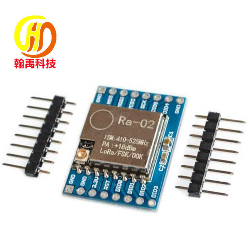 SX1278 LORA module with bottom plate, Anxinke RA-02 LORA | Shopee ...