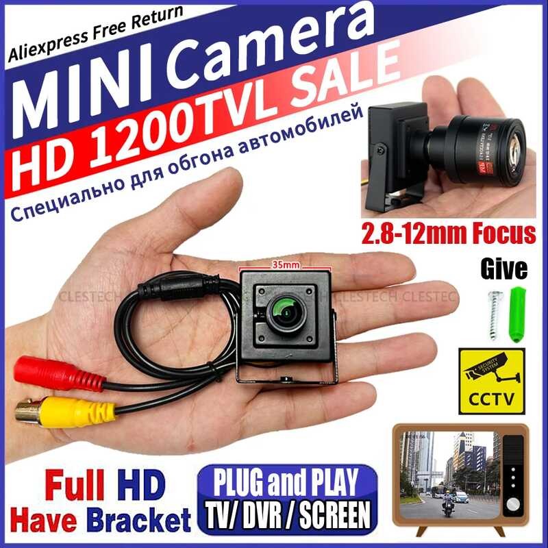 Small Er 1200Tvl CCTV HD Metal Mini Camera Analog Surveillance Micro ...