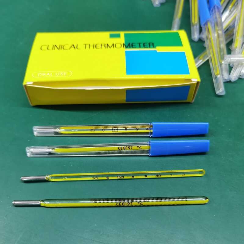 Export Neutral Packaging [Unk] ℉ Yellow Backed Thermometer Glass Using ...