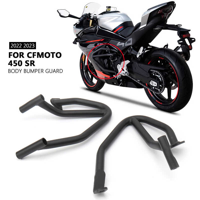 New 3 Motorcycle Left And Right Engine Tank Guard Crash Bar Bumpers ...