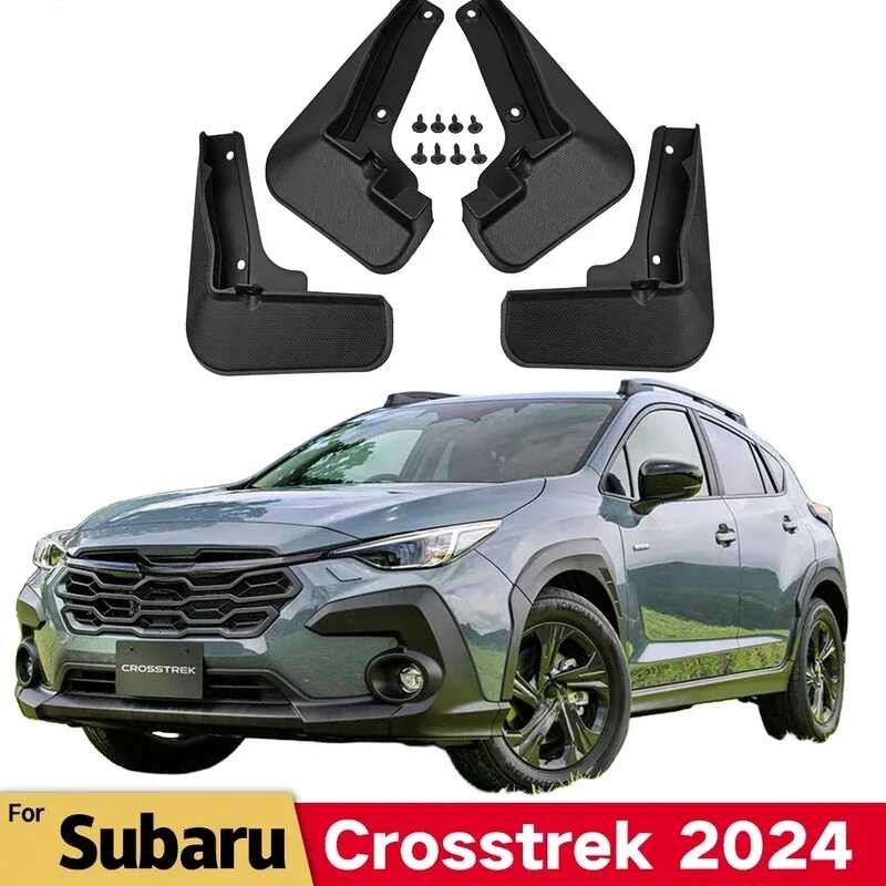 XUKEY 4PCS Mud Flaps For Subaru Crosstrek GU 2024 2025 - Front & Rear Splash Guards