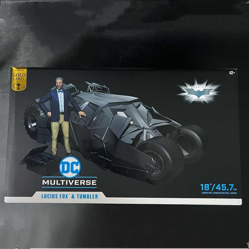 McFarlane, Dark Knight, Batmobile, Man, Car Set, Vehicle Model | Shopee ...