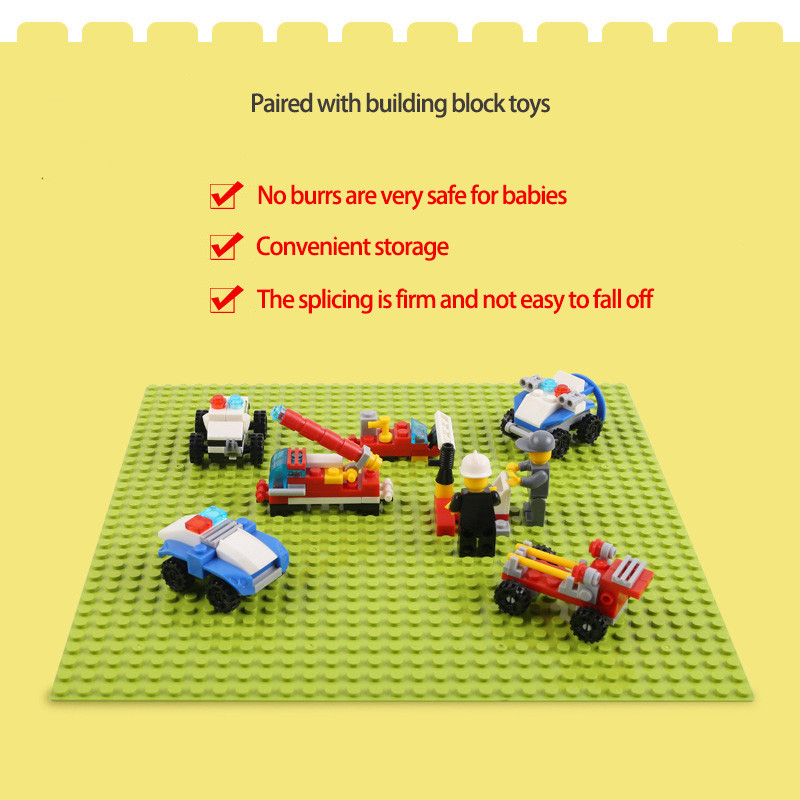 32*32 Dots Building Blocks Base DIY Baseplate Assembly Toys For Kids ...