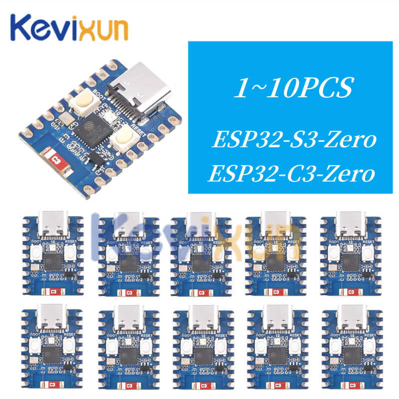 1-10Pcs/Esp32-C3-Zero ☆ Esp32-S3-Zero Mini Development Board Wifi ...