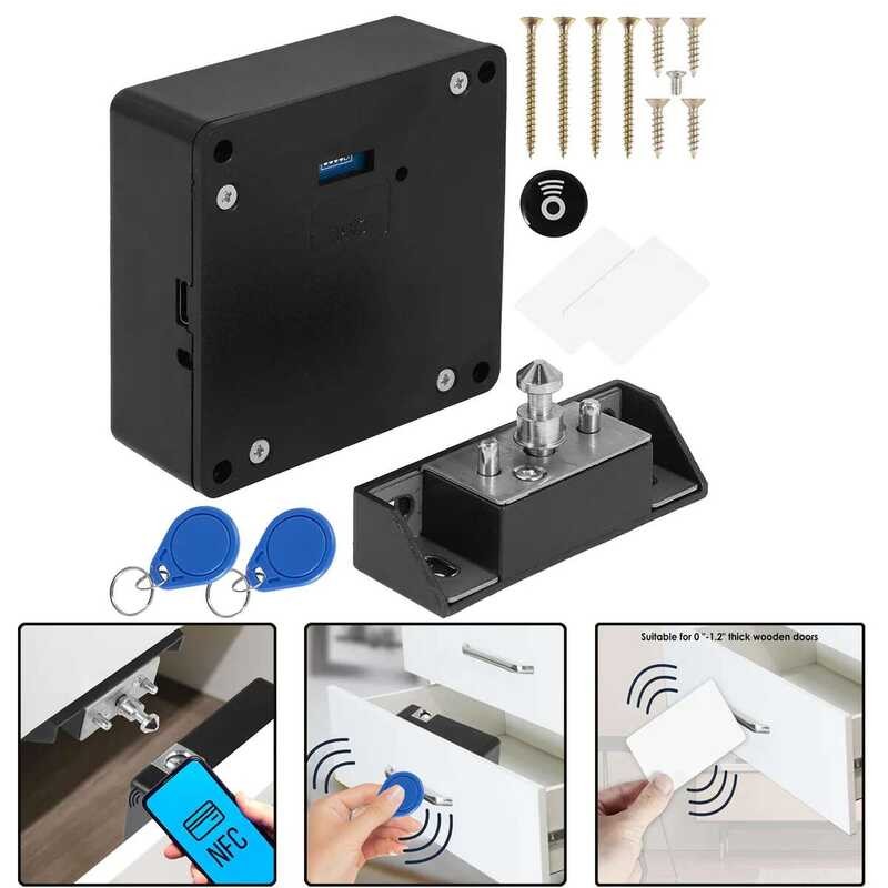 Hidden Cabinet Invisible Drawer Electronic Programmable Rfid Security ...