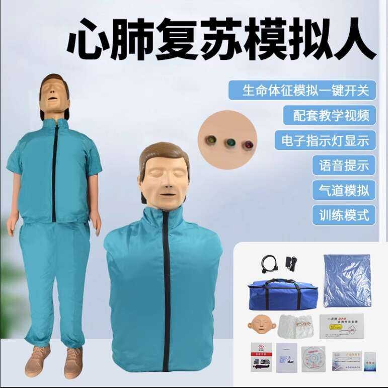Tt Half Body Cardiopulmonary Simulation Artificial Respiration Cardiac ...