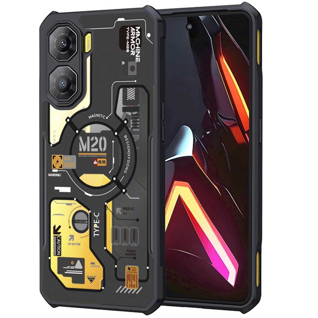 Luxur Phone Casing For ZTE Nubia Neo 3 GT Case Clear Acrylic Fall ...