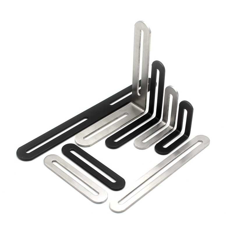 Adjustable Long Hole, Movable Stainless Steel Corner Code, 90 Degree ...