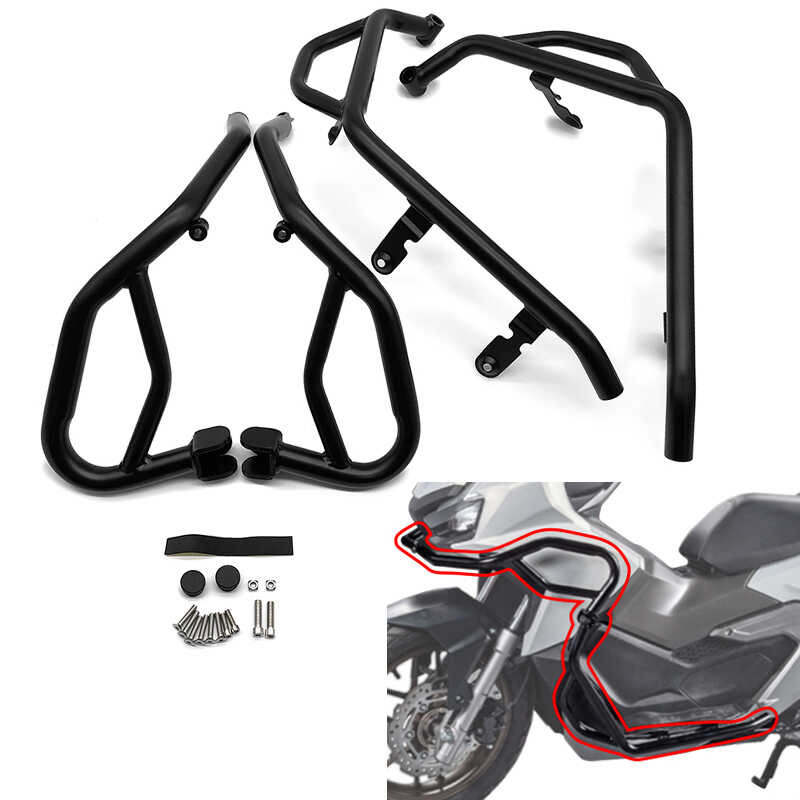 2023 1 New Fit For Honda ADV 160 2022 Engine Guard Highway Crash Bars ...