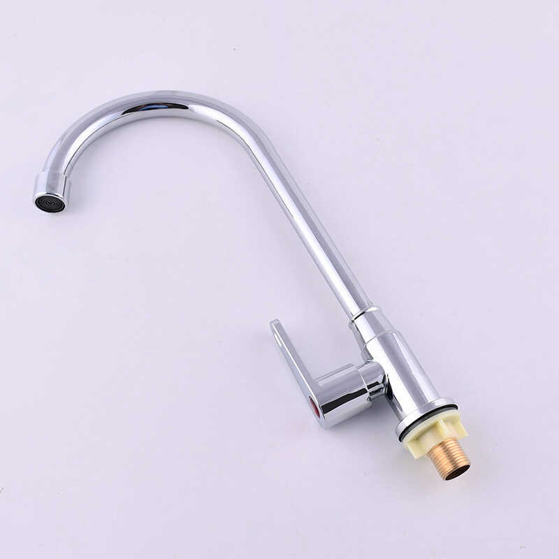 Stainless steel kitchen faucet, kitchen sink, single cooling faucet ...