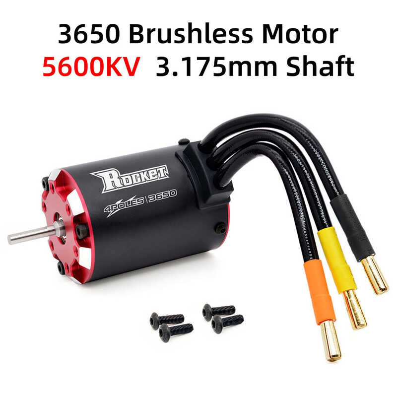 SURPASSHOBBY Rocket-RC Supersonic V2 3650 3660 3665 3670 3674 Brushless Motor Temp/Sensor Port Per 1/8 1/10 RC Car Off-Road Boat - Foto 9