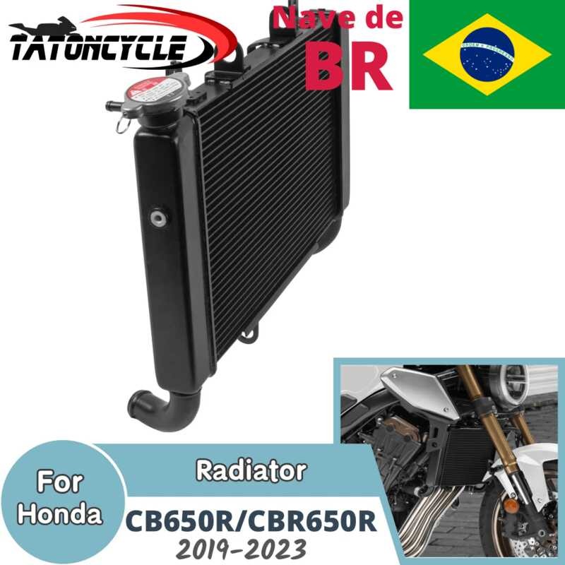 Cb650r E Cbr650r Aluminium Radiator Cooler Coog Water Tank For Honda CB ...