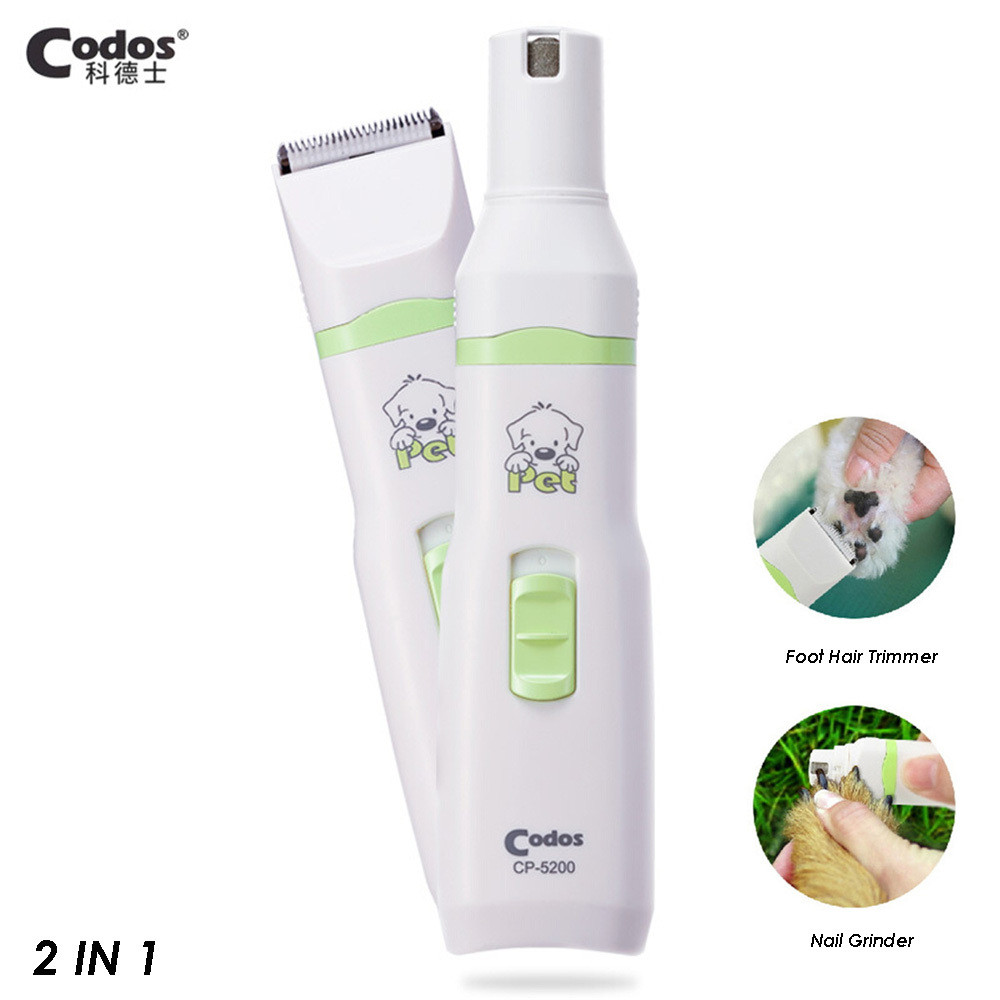 Codos Cp-5200 2 In 1 Pet Grooming Tools Dog Cat Hair Trimmer Electric ...