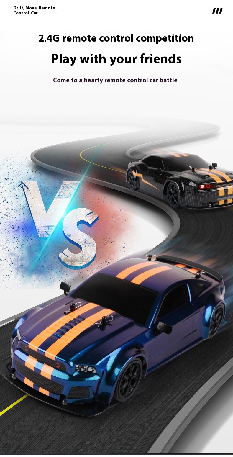 Four Wheel RC Drive Remote Control Car Electric Toy Gift Simulated Car ...