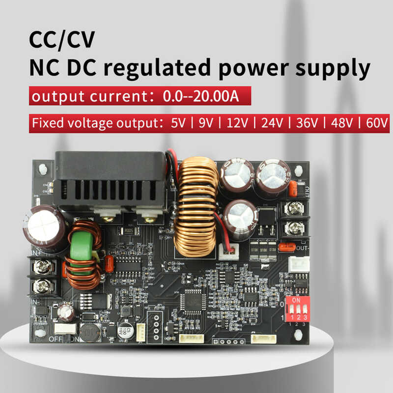 1200W XY6020L 20A DC Regulator Power ply CNC Adjustable Stabilized ...