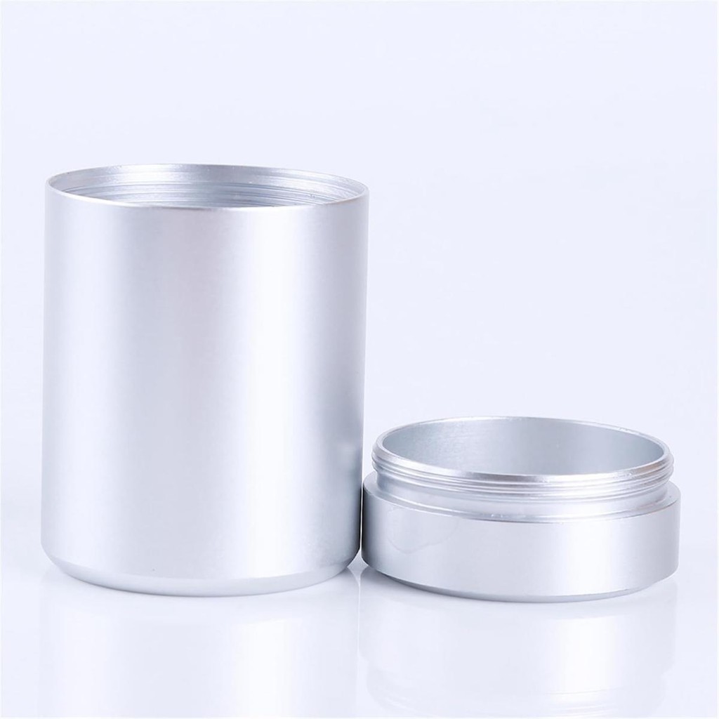 Travel Portable Airtight Smell Storage Candy Bottle Herb Stash Jar ...