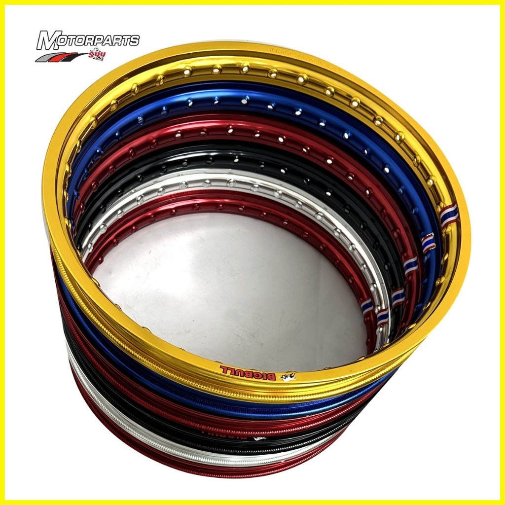 BIGBULL TAIKOM ALLOY RIM 1.4x17 SET FRONT AND REAR BIGBULL/ Ounen ...