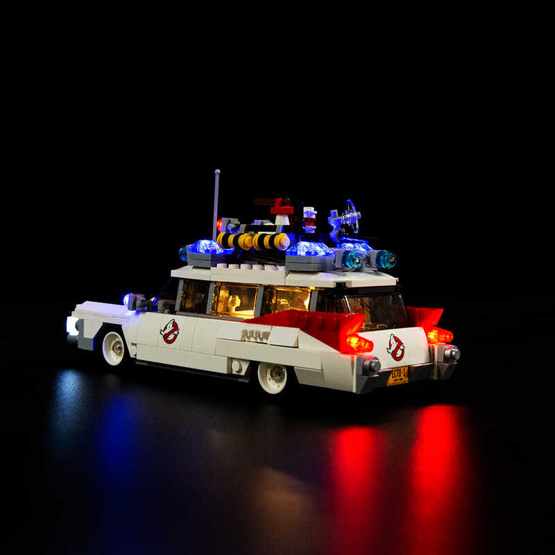 LED EASYLITE Set Para 21108 na kompatible sa Ghost Busters Ecto-1 DIY ...
